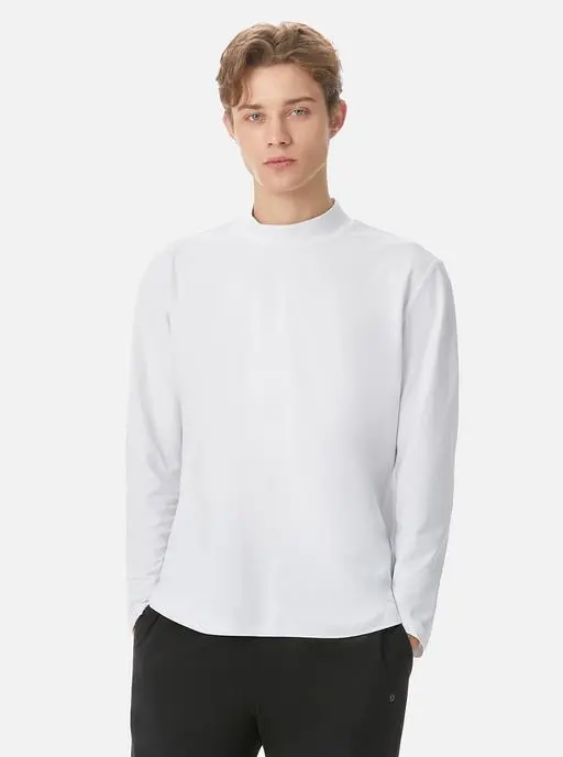 컴포트 업 하프넥 롱슬리브 AMNETL705