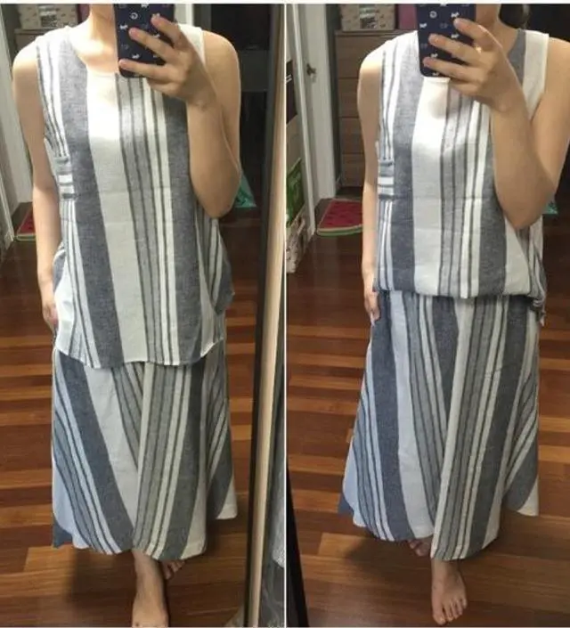 입어보니 더 맘에 들었던~~
