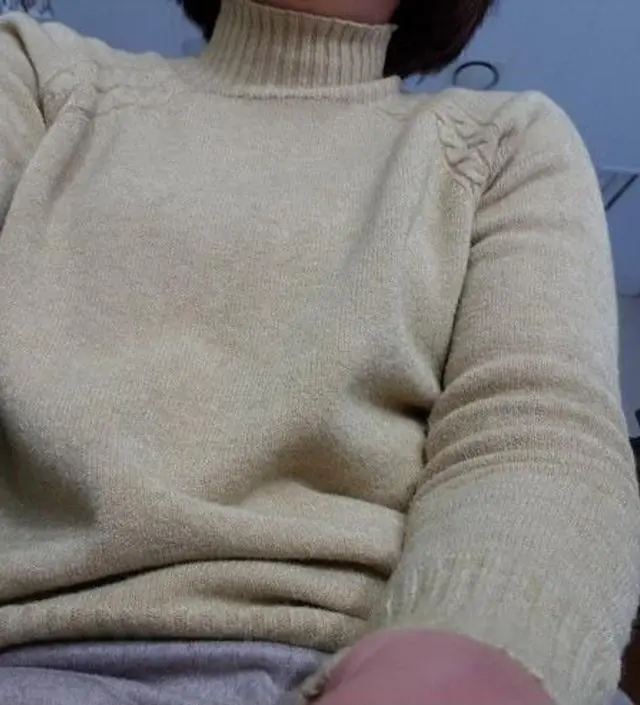 귀여운 느낌의 니트
