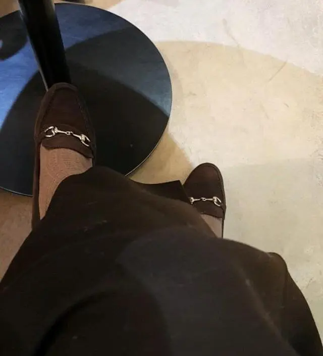 특이하고  멋있는 바지 브라운
