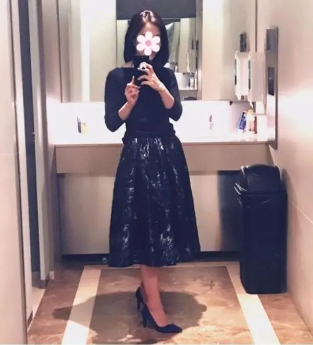 예쁜 스커트. 그리고 편해요~
