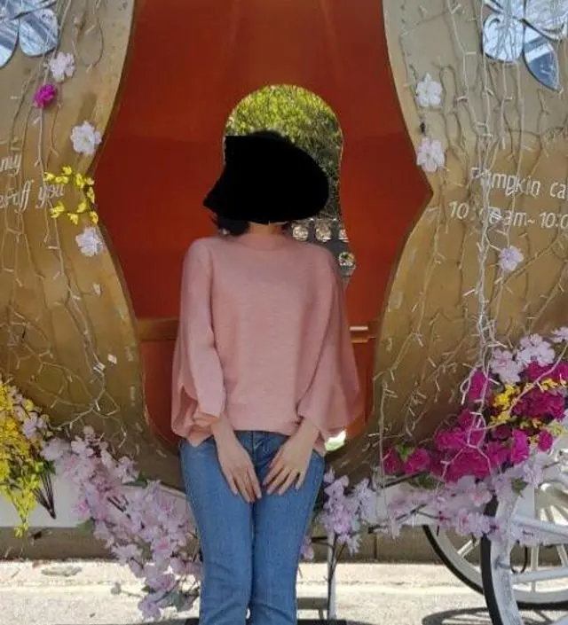 살구씨_벚꽃 스웨터
