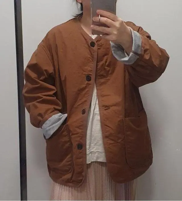 편하게 입기좋은 아우터
