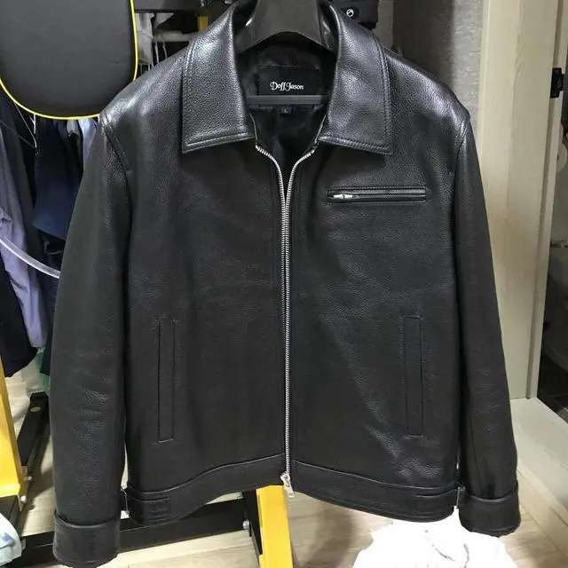 Cowhide single jacket - DOFFJASON