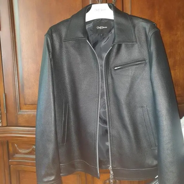 Cowhide single jacket - DOFFJASON