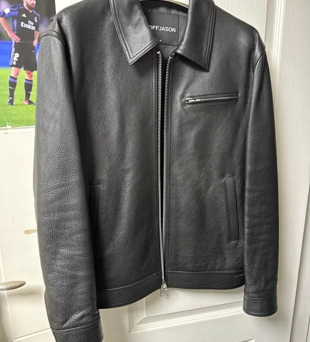 2/27 예약발송] Cowhide single jacket - DOFFJASON