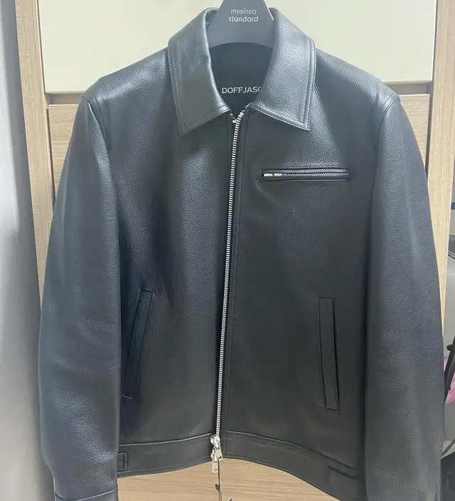 Cowhide single jacket - DOFFJASON