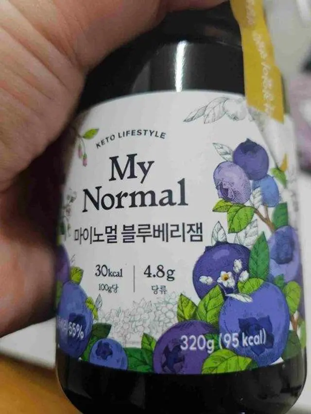 My Normal] Low-Sugar, Low-Calorie Blueberry Jam 320g – Kurly USA