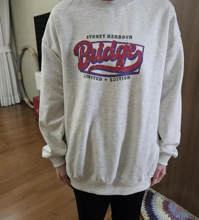 급한대로 학교에서 막 돌아온 아이에게 착장 부탁했습니다
