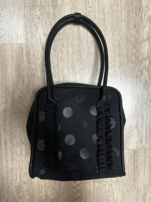 9次再入荷] mini box bag (black dot) - YEOMIM