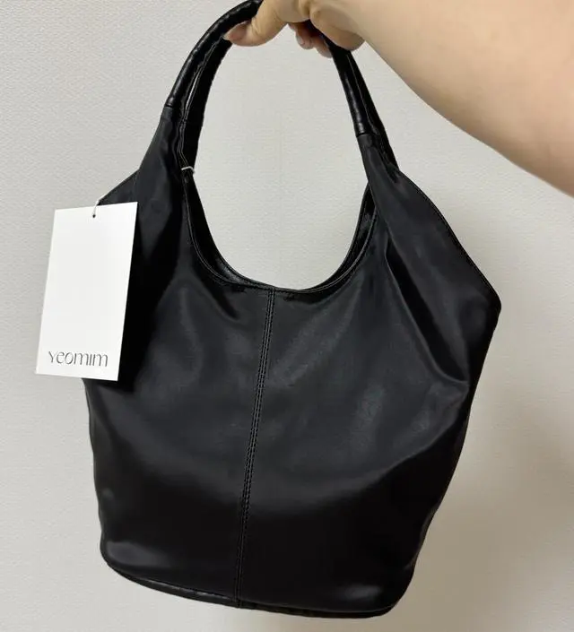 ★YEOMIM★ mini vase bag (nylon black) 25th restock] Vase bag (black) - YEOMIM
