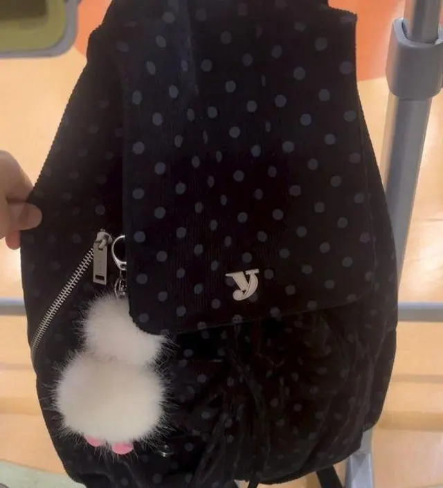 5차 재입고] 데이 백팩 day backpack (dot corduroy) - YEOMIM