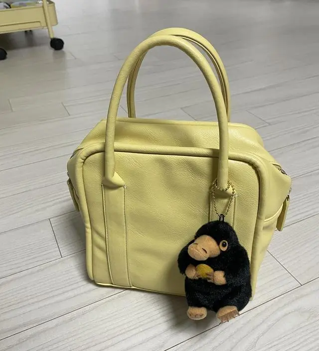 ★YEOMIM★ mini box bag (butter) made by yeomim.