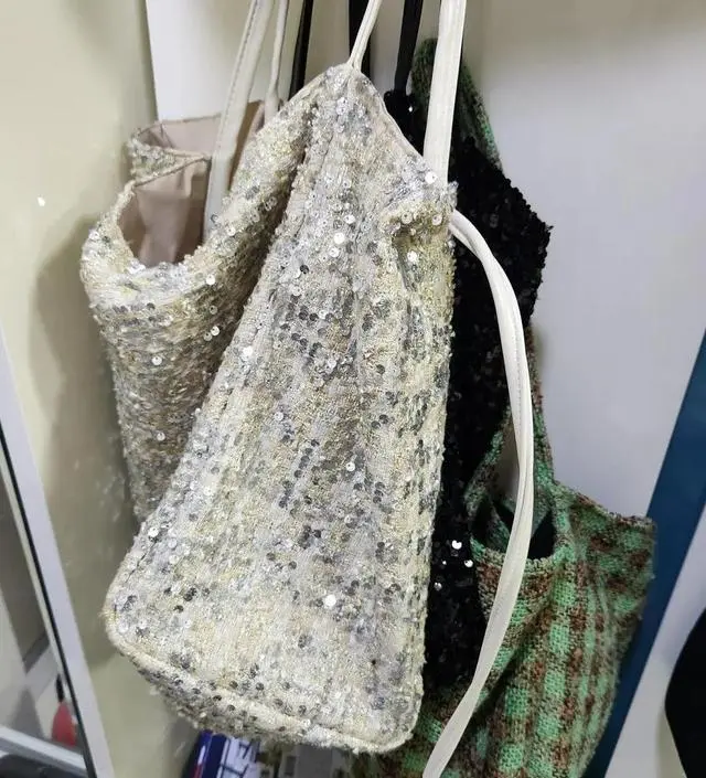 ★大人気★【MARHEN.J】 Twinkle sequin big shoulder bag TWINKLE - MARHEN.J