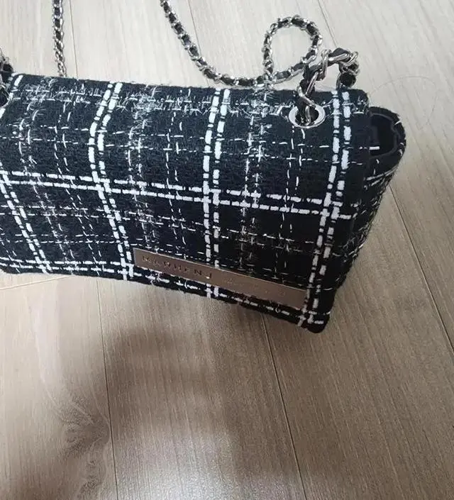 ◆MARHEN.J◆ Juteme Classic Tweed Chain Cross Bag MJ1379173 JE TAIME TWEED - MARHEN.J
