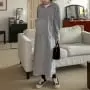 임부복*캥거루후리스롱 임산부원피스