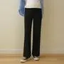 [한정수량 SALE][S-made]임부복*더블슬림핀턱와이드 임산부바지[엘라핏]