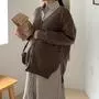 임부복*박시도톰트임 브이넥가디건