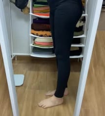 나중에 배가 더 나올꺼 생각해서 한사이즈 크게사야하나 고민하다… 정사이즈로 구매했