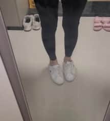 쫀쫀하게 잘 잡아줘서 그런지 다리 완전 얇아보이는 효과 짱이에요!!!! 소재도 면이라 