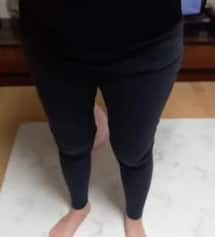 리뷰대로 쫀쫀하고 편해요 지금 21주에 살 많이 쪄서 164/63키로인데 다리쪽은 널널해요