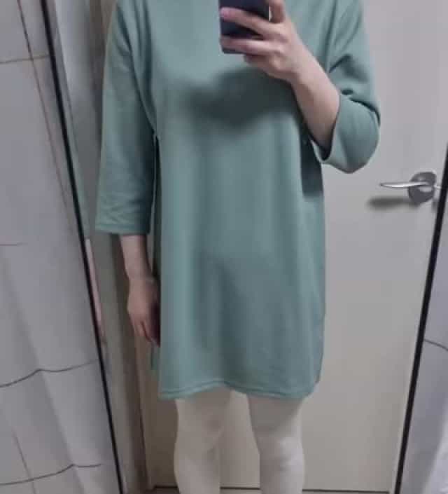 키작은맘이라고해서 했는데 길이가 딱 맞네요...ㅋㅋㅋ
