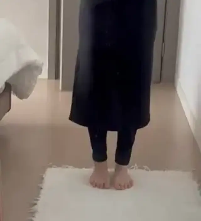 기모레깅스에 착용하니 따뜻해요
