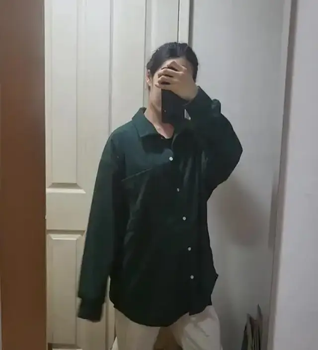 완전 오버핏 남방이에요!
