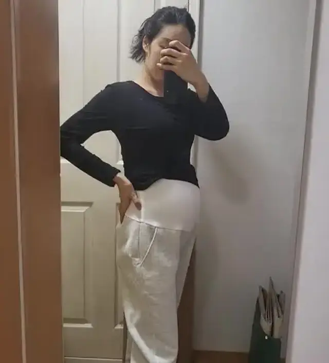 상품명 그대로 짱편한 바지에요!
