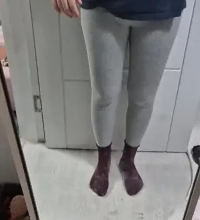 키 172라 레깅스 거의 짧은데 길이감 좀고 편해요 ~
