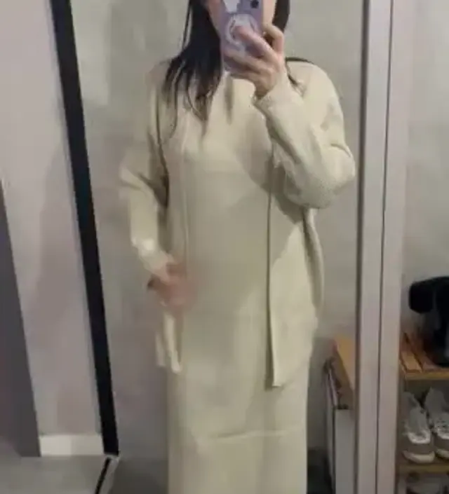 제일 기대하던 옷이라…. 
