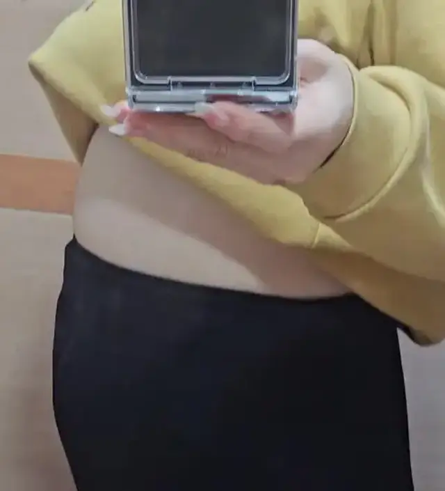 근무바지로 밴딩바지만 입는데 이제 밴드부분이 너무 쪼여서 소화도안되고 압박이 느껴