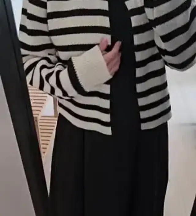 생각보다 두꺼워서 더울때는 못입을거같아용 ㅠㅠ