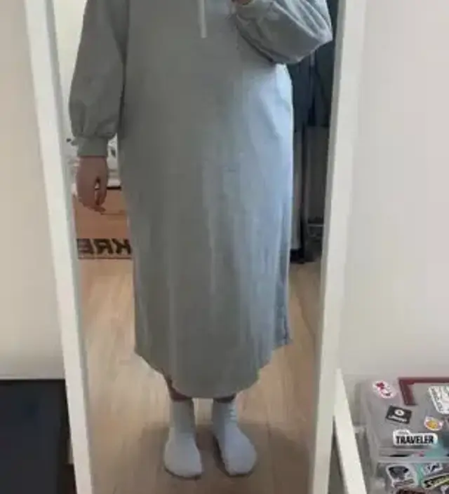 살도 붙고 배가 점점 나와 입을 옷이 없어 고민하다가 딱 체형 맞춤형 옷을 찾었어요&g