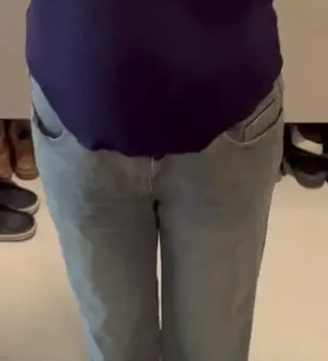 키작맘인데 숏기장 길이감이 딱 좋아요! 지금은 골반이랑 아랫배쪽이 조금 헐거운데 만