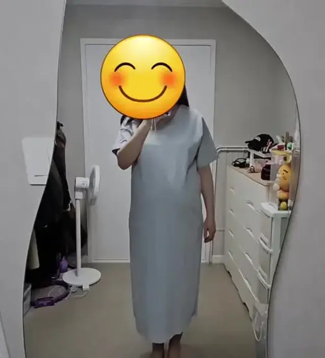 만삭에 키가 큰데도 종아리 중간까지 와서 정말 마음에 들어요~ 게다가 색이 예쁘고 재