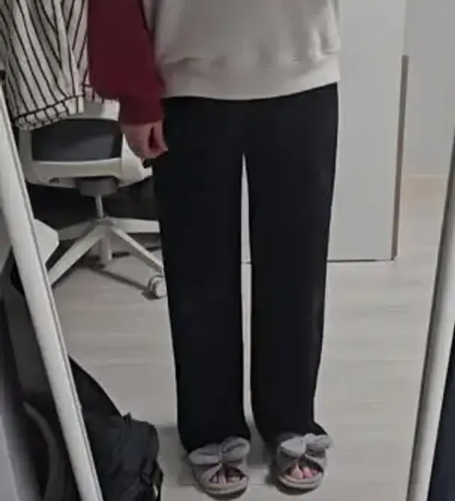 키가 좀 큰편인데도 롱기장은 살짝 기네요~ 170이상이거나 다리가 길면 잘 맞으실거같아