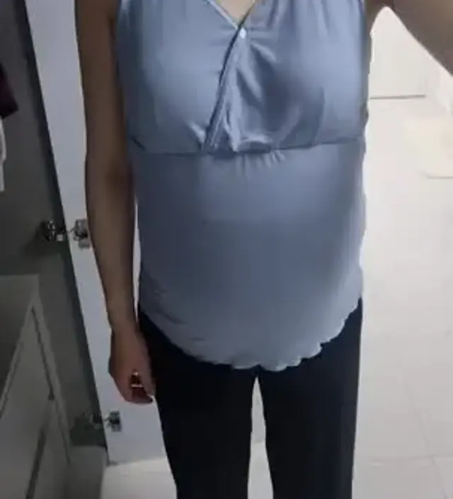 출산 후 수유 시 입으려고 샀는데, 33주인 지금 입어도 엄청 편하네요! 캐주얼하면서도