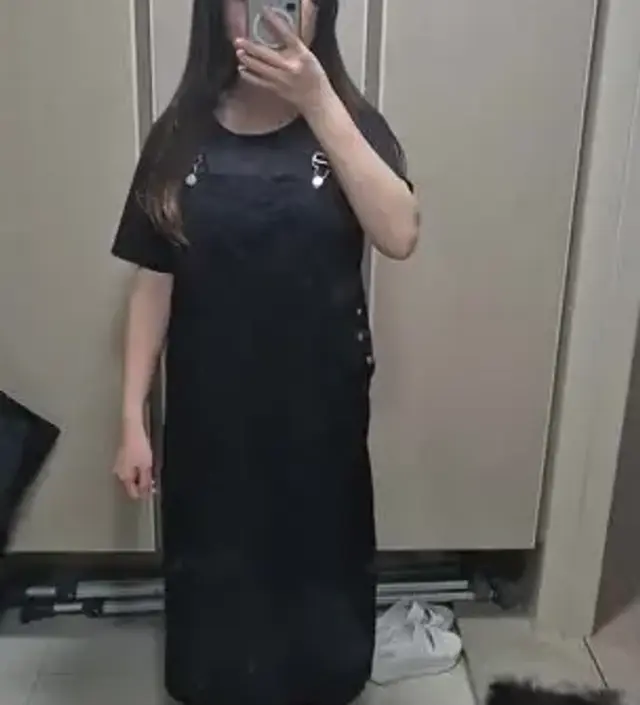 어떤 상의랑도 잘 어울려요! 되게 임부복 같지 않고 이뻐서 출산 후에도 입을 수 있을 