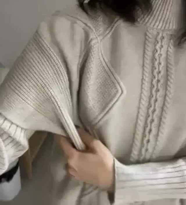 오자마자 입어봤는데 제일 걱정이었던 재질! 엄청보두럽고, 요즘 날씨에 입기 딱이에요