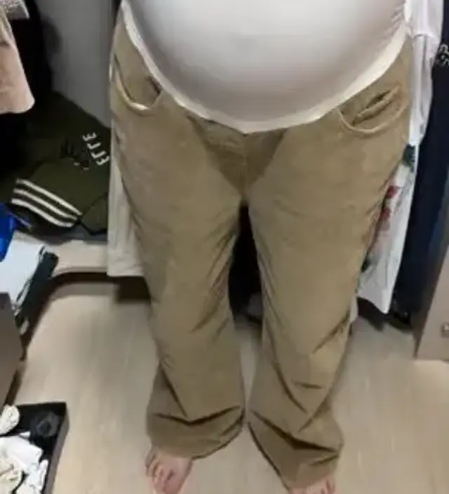 너무 편해서 데일리로 입고있어요! 배 고무줄이 잘잡아줘서 저는 따뜻하고 좋네요 다만