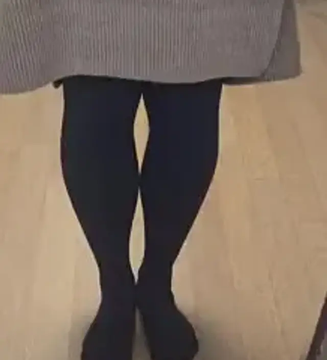 검정색 유발 블랙 스타킹 편하고 좋아요^^~~