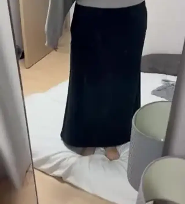 24주차/키164/67키로 임산부에요. 스판끼가 좋아 배쪼임없이 편하고, 속이 밍크라 따뜻