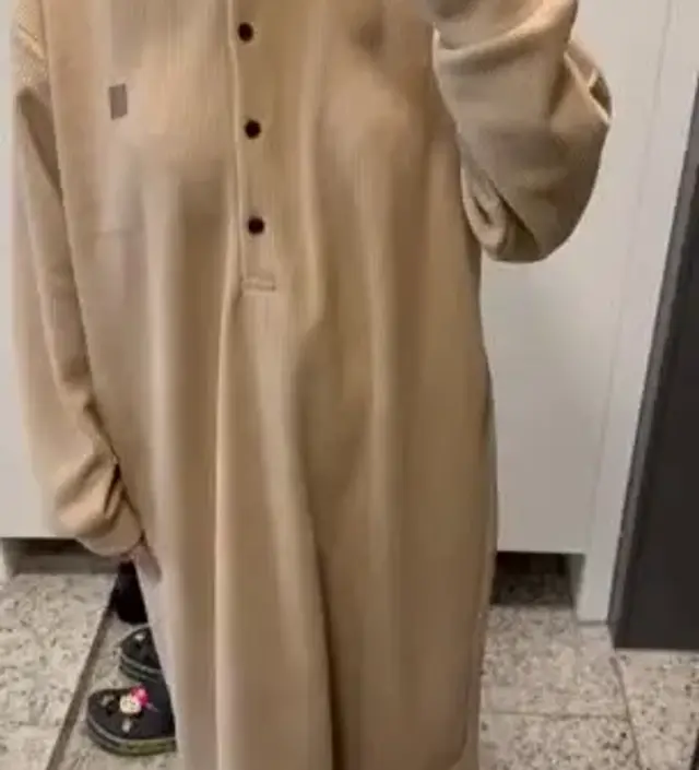 완모하느라 외출수유복만 입는데 엄청 따뜻하고 포근해요.
