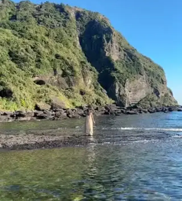 브라운 색상 너무 맘에 들어요! 반목을 좋아해서 사봤는데 배도 조이지 않으면서 착 감