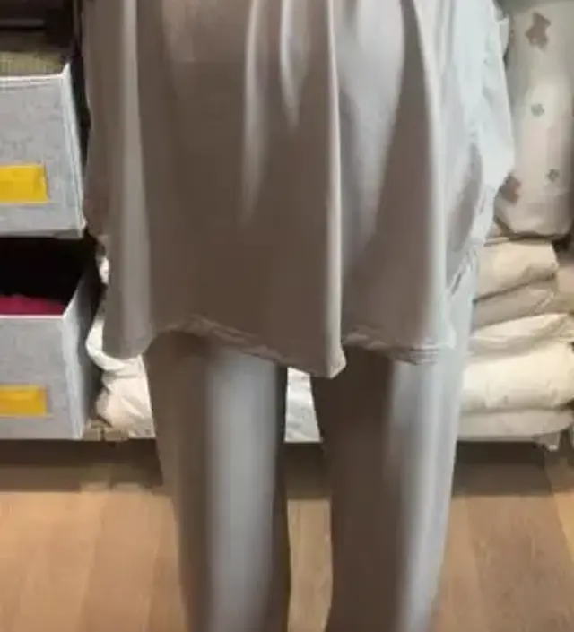 옷감 부들부들하고 배가 편해서 너무 좋아요~ 당장 세탁하고 바로 입고 싶어요~!