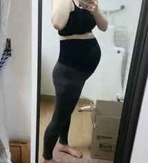 임신초기부터 현재 만삭까지 소임 레깅스만 입고있어요.진짜 두말하면 입아프고 소임레