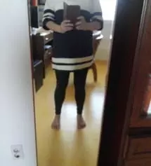 색상도 맘에 들고 길이도 적당합니다. 싸이즈는 라지를 구입했는데 넉넉하네요. 그냥 꼭