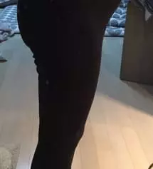 진짜 짱짱 편해요~!! 허리밴드가 자연스럽게 늘어나서 30주 인데도 꽉 끼는 느낌없이 편