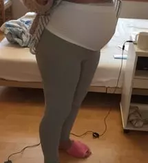 37주 임산부라 추가로 임부복 안사고 어떻게든 버텨보려 했는데 날씨가 급추워져 입을옷